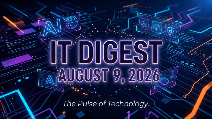 IT News Digest August 9, 2026: OpenAI Pauses Astra Model, macOS Crypto Infostealer & Google AI Shakeup preview