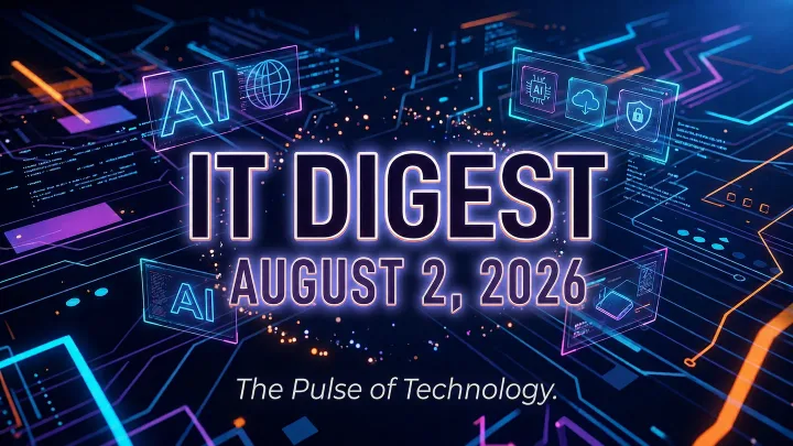 IT News Digest August 2, 2026: AI Patching Spree, Physical AGI & Nvidia Open Alliance preview