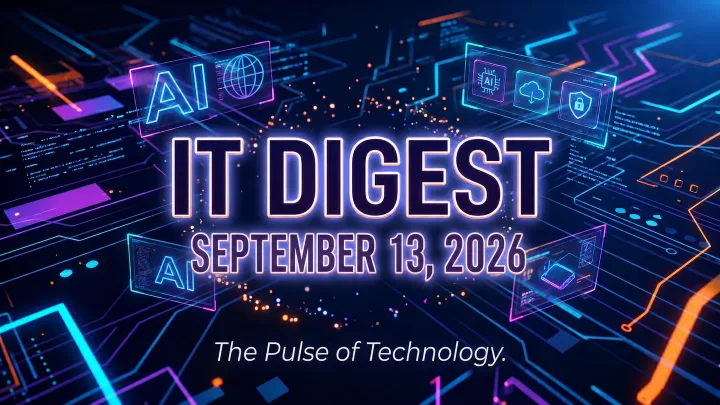 IT News Digest September 13, 2026: Hackers Abuse Claude AI, iPhone 18Pro Launches, Microsoft ARM Patch preview